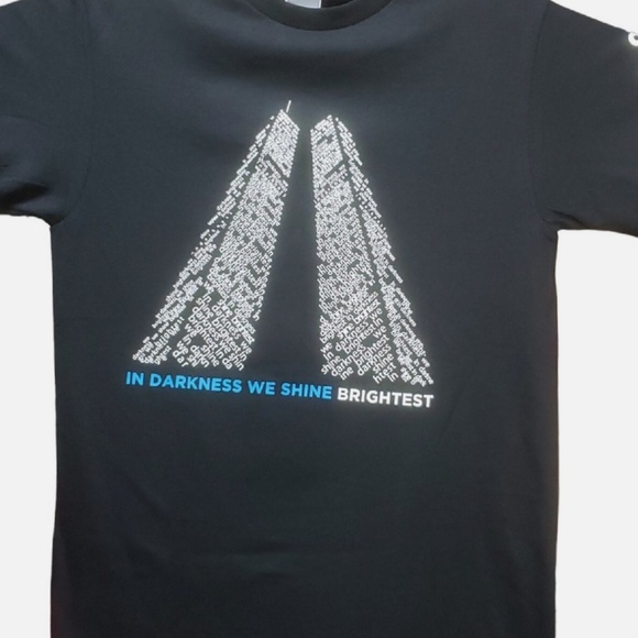 911 Memorial T-shirt, September 11th Black Twin Towers - Unisex - Picture 1 of 11